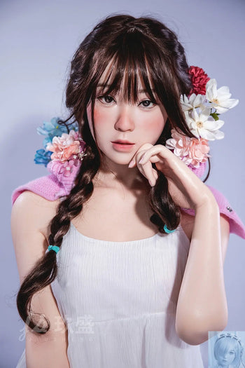 Jiusheng 150cm B Cup Full Silicone Sex Doll Enya Jiusheng