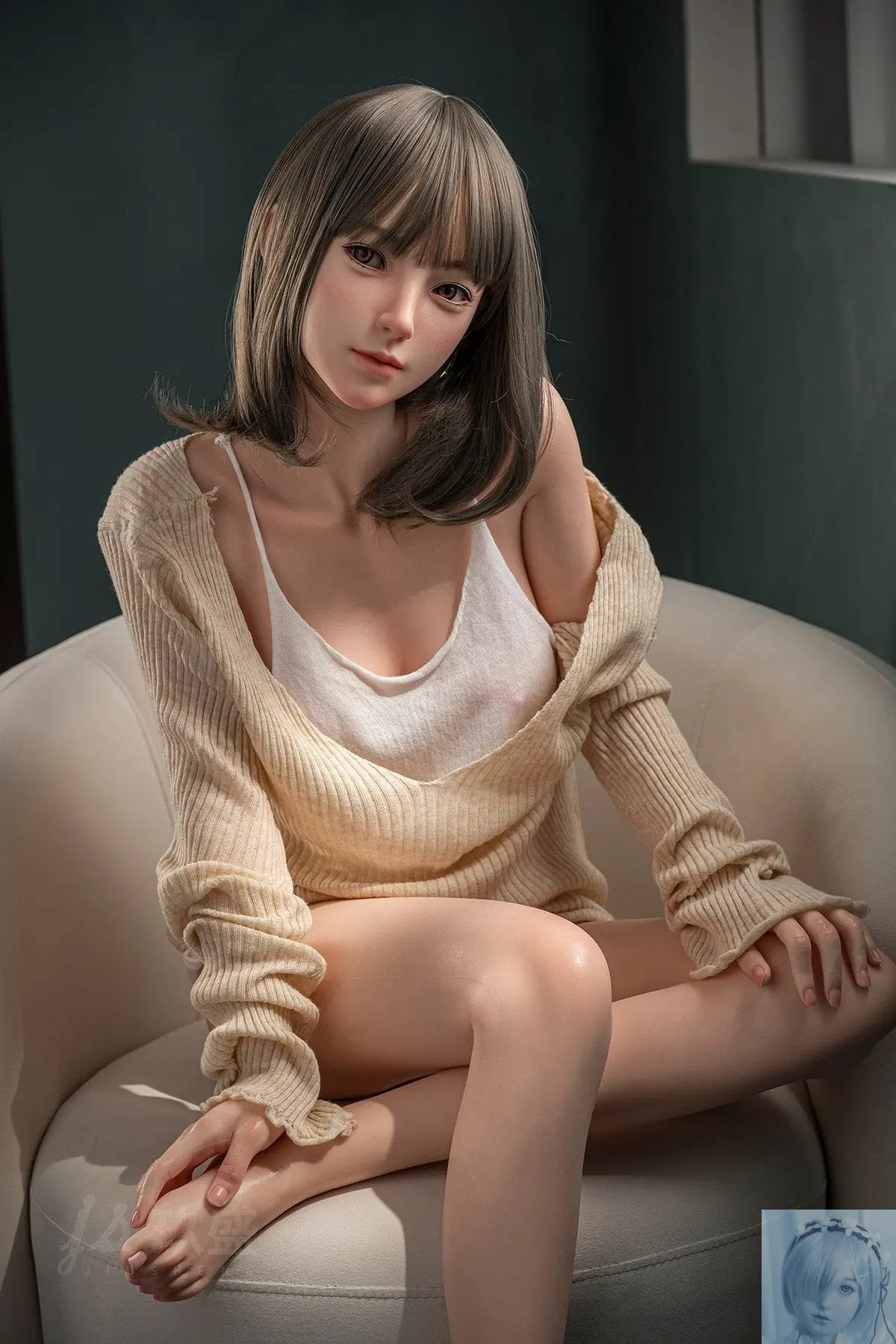 Jiusheng 150cm B Cup Full Silicone Sex Doll Opalite Jiusheng