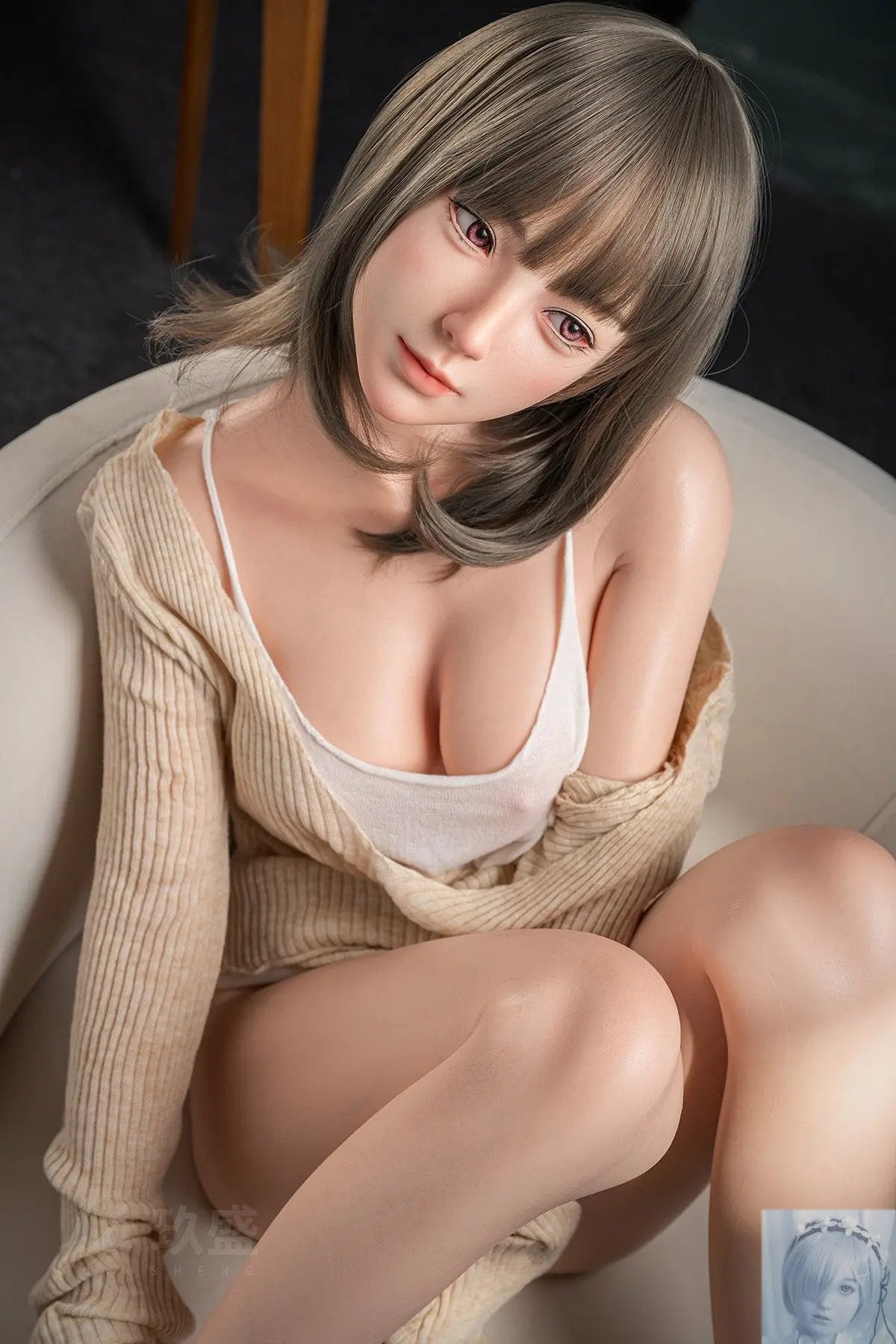 Jiusheng 150cm B Cup Full Silicone Sex Doll Opalite Jiusheng