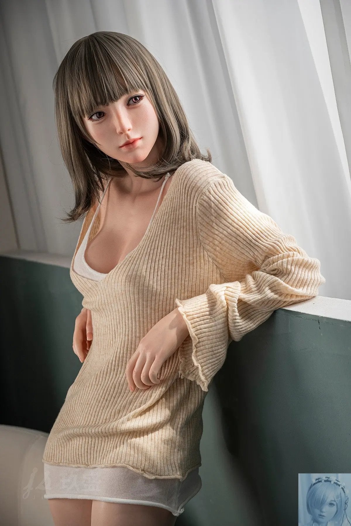 Jiusheng 150cm B Cup Full Silicone Sex Doll Opalite Jiusheng