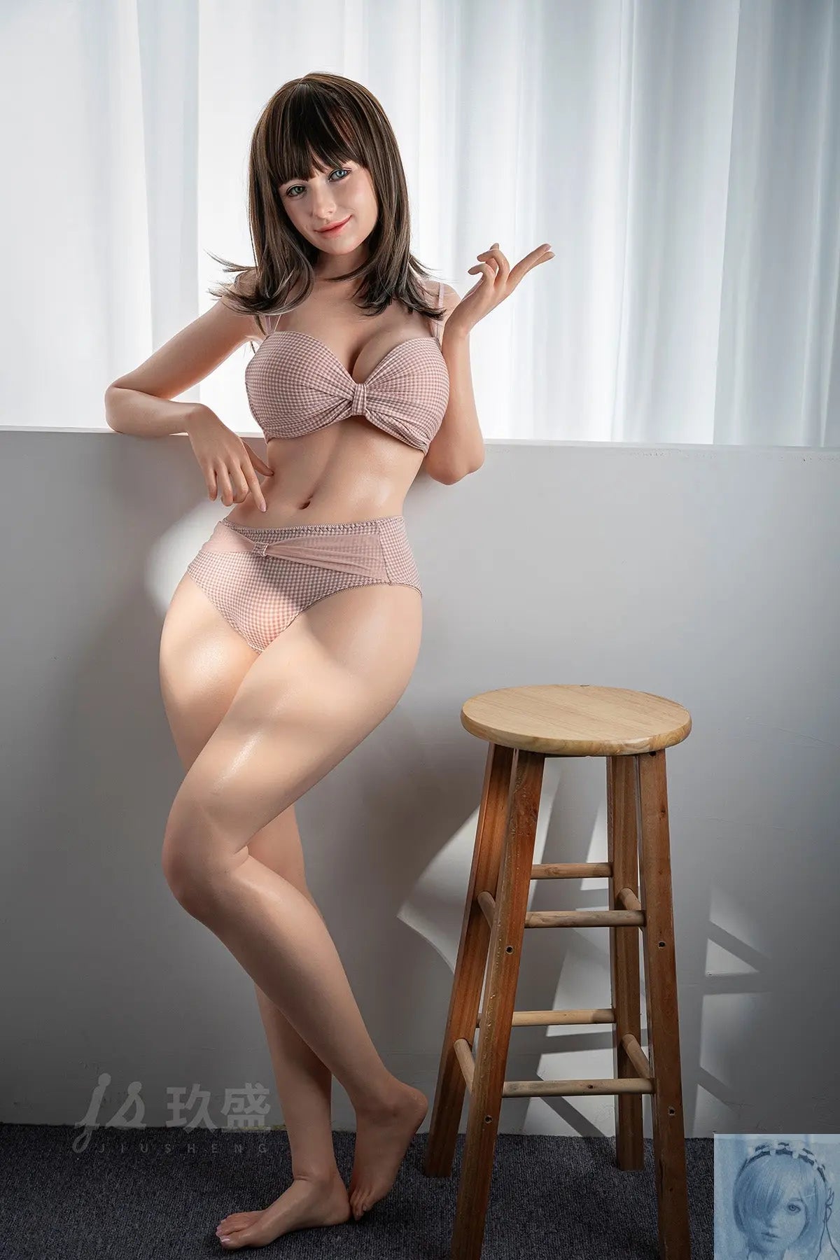 Jiusheng 152cm E Cup Full Silicone Sex Doll Sienna Jiusheng