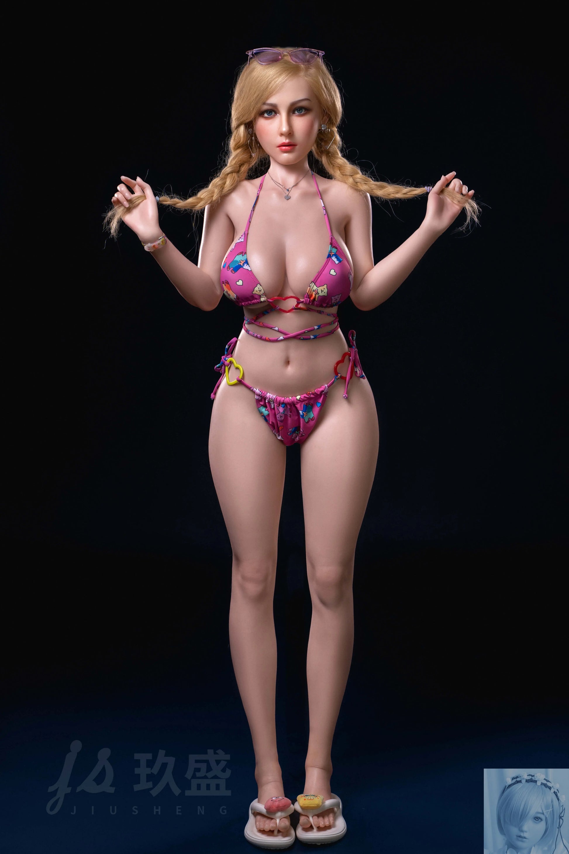 Jiusheng 155cm F Cup Full Silicone Sex Doll Elizabeth Jiusheng