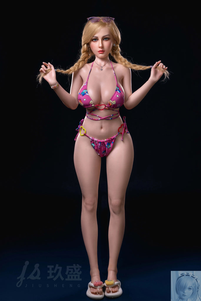 Jiusheng 155cm F Cup Full Silicone Sex Doll Elizabeth Jiusheng