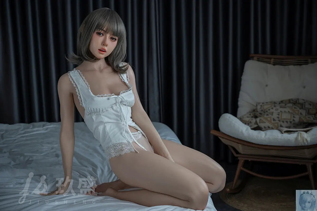 Jiusheng 156cm B Cup Full Silicone Sex Doll Coco Jiusheng