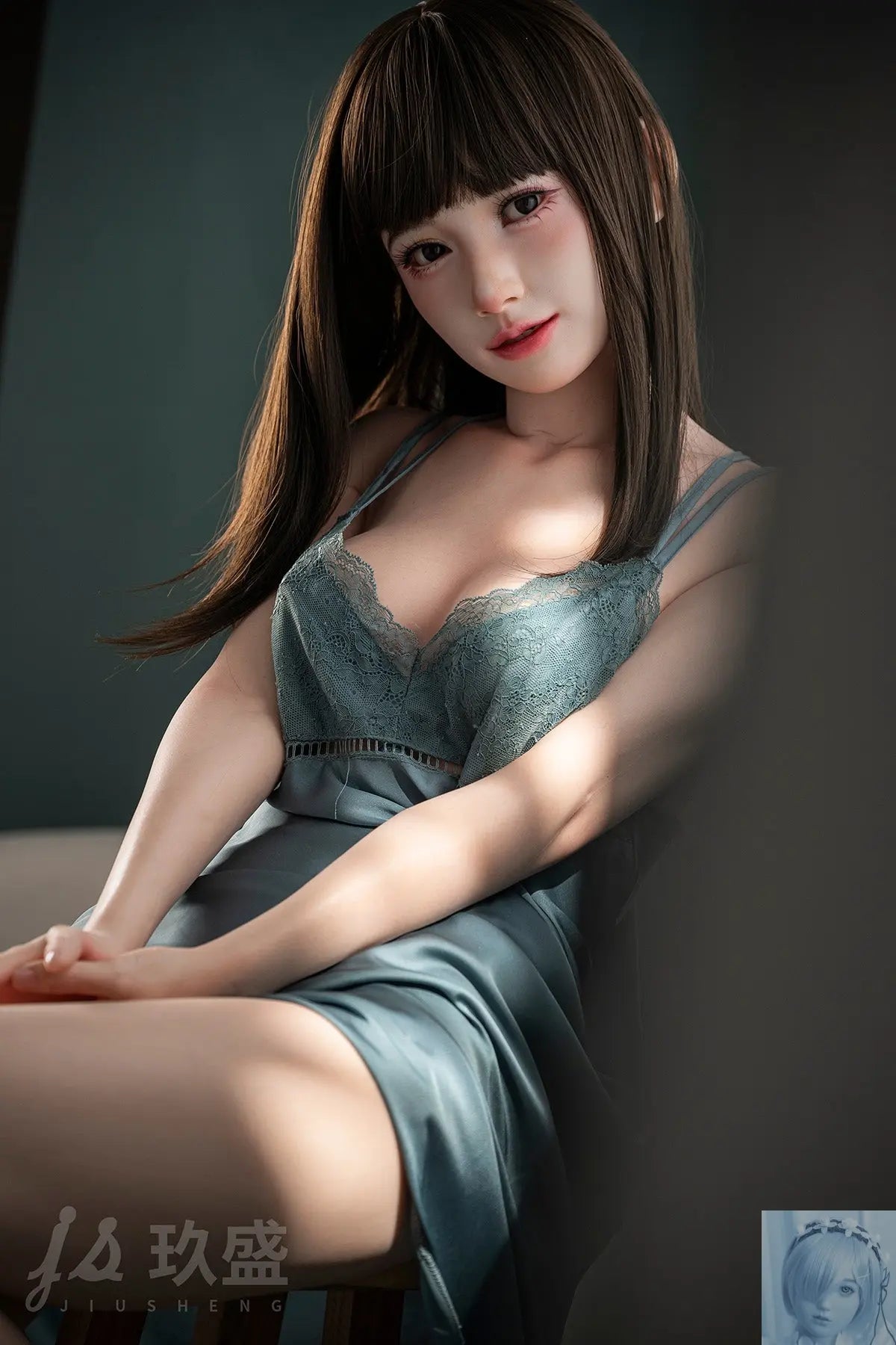 Jiusheng 156cm B Cup Full Silicone Sex Doll Runa Jiusheng