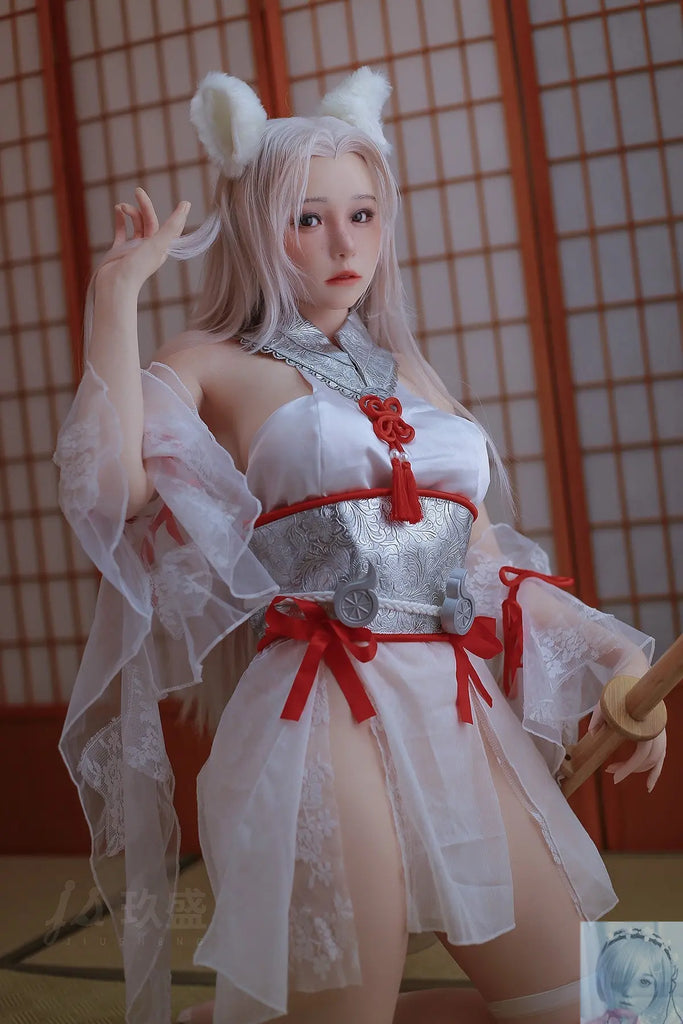 Jiusheng 158cm E Cup Full Silicone Sex Doll Yumi Jiusheng