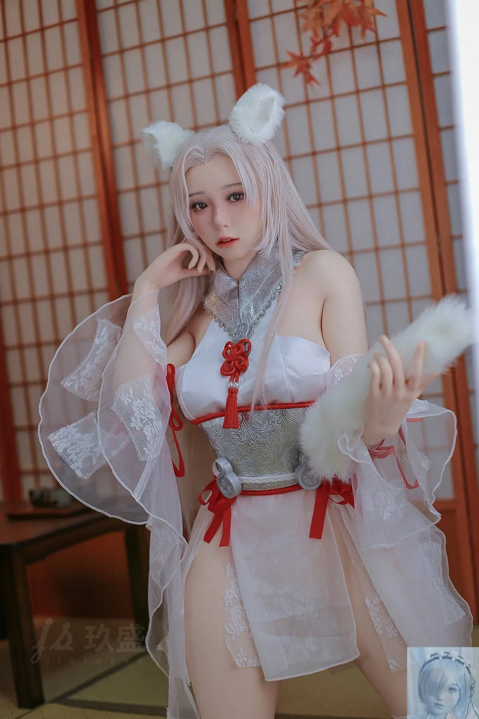 Jiusheng 158cm E Cup Full Silicone Sex Doll Yumi Jiusheng