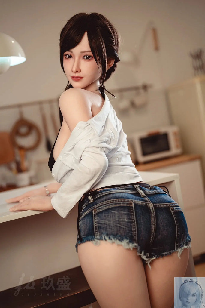 Jiusheng 160 E Cup Full Silicone Sex Doll Emi Jiusheng