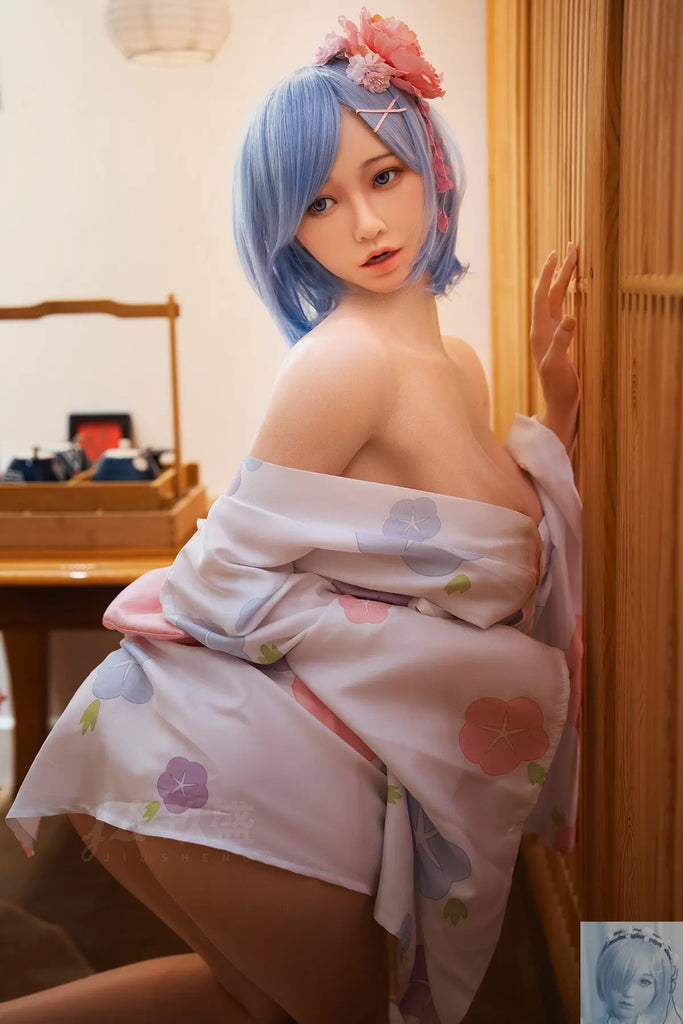 Jiusheng 160cm D Cup TPE+Silicone Sex Doll Betty ROS Jiusheng