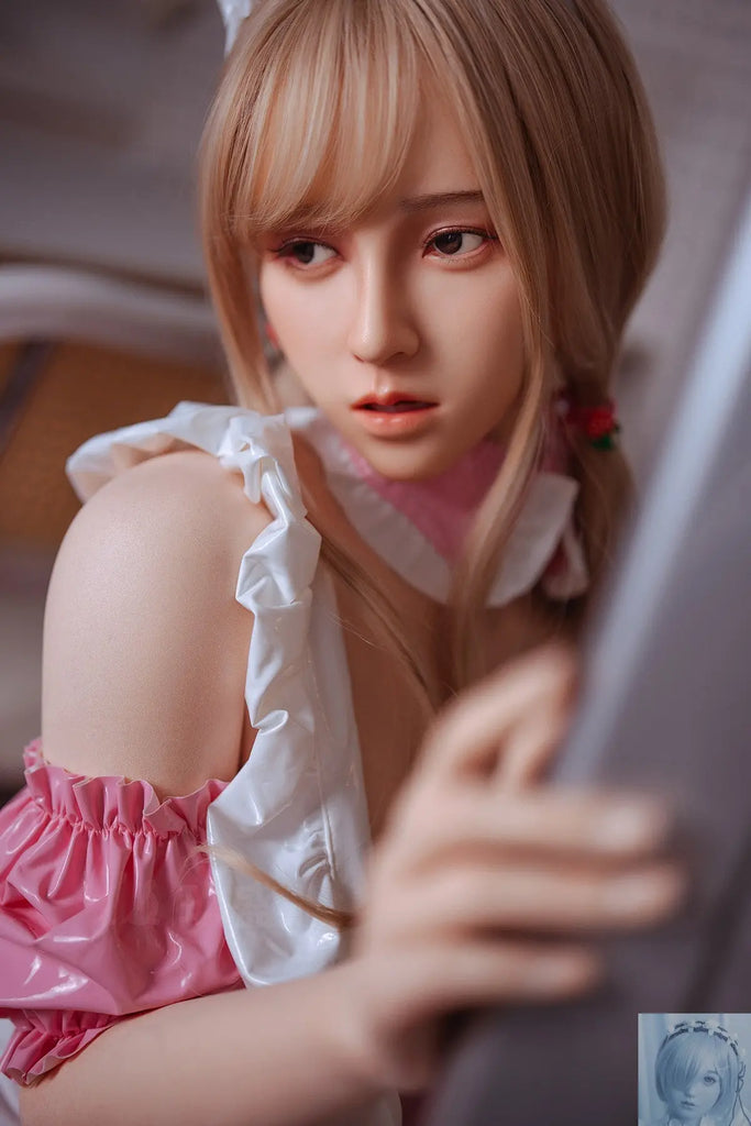 Jiusheng 160cm E Cup TPE+Silicone Sex Doll Lily Jiusheng