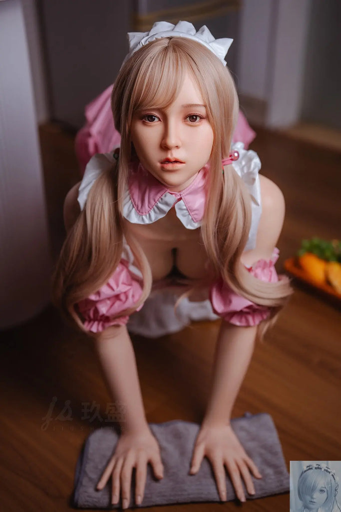 Jiusheng 160cm E Cup TPE+Silicone Sex Doll Lily Jiusheng