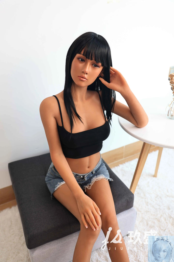 Jiusheng 163cm F Cup TPE+Silicone Sex Doll Amy Jiusheng