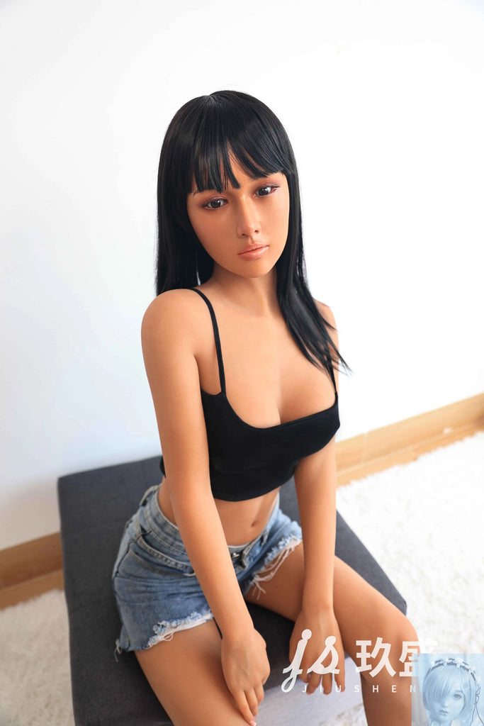 Jiusheng 163cm F Cup TPE+Silicone Sex Doll Amy Jiusheng