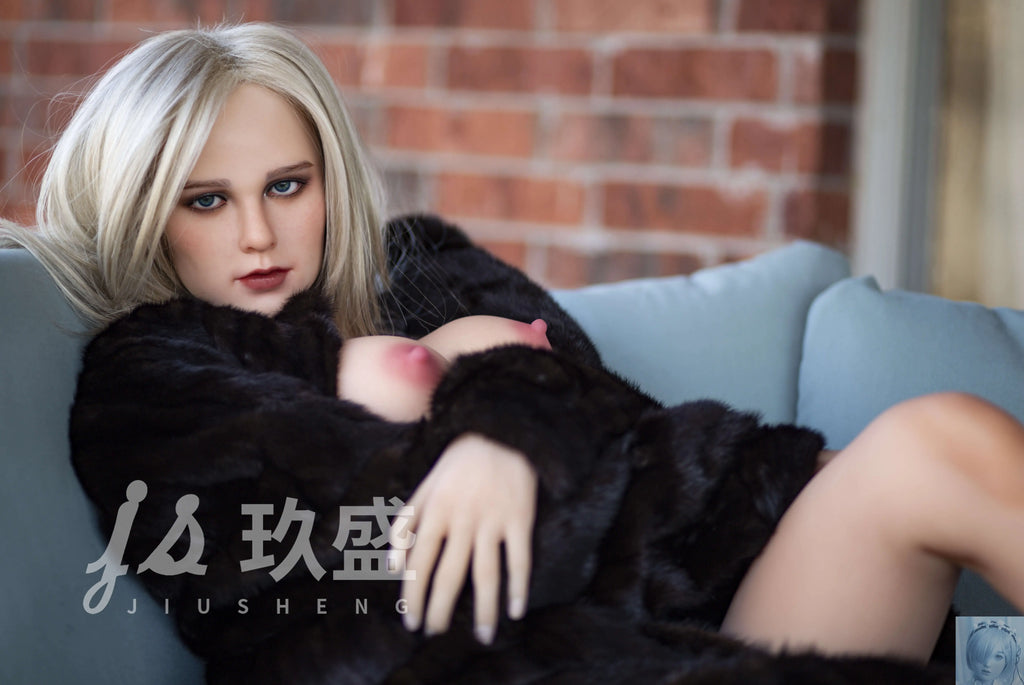 Jiusheng 163cm F Cup TPE+Silicone Sex Doll Evelyn Jiusheng