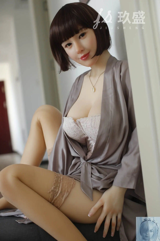 Jiusheng 163cm F Cup TPE+Silicone Sex Doll Pamela Jiusheng