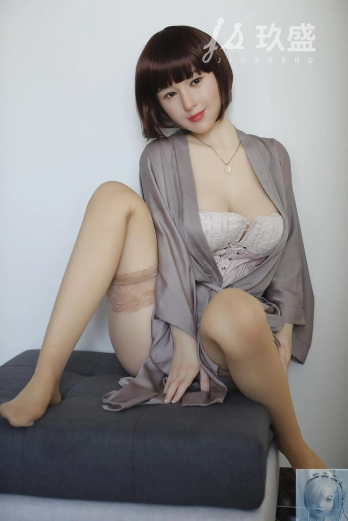 Jiusheng 163cm F Cup TPE+Silicone Sex Doll Pamela Jiusheng