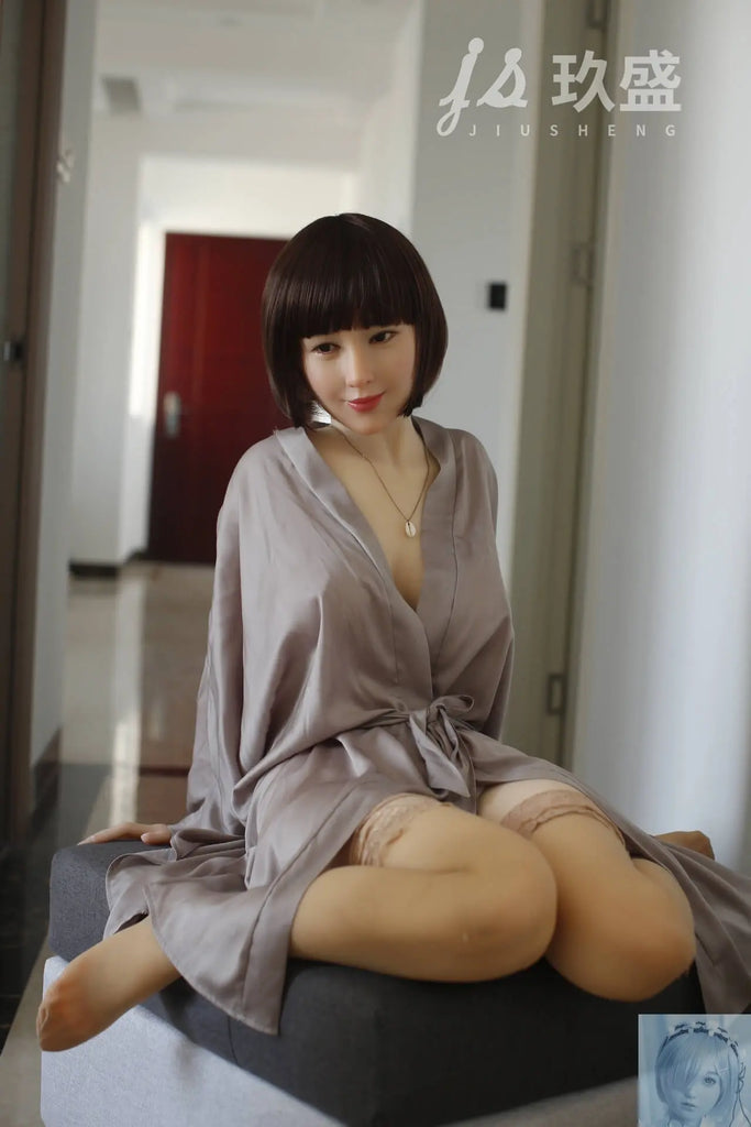 Jiusheng 163cm F Cup TPE+Silicone Sex Doll Pamela Jiusheng