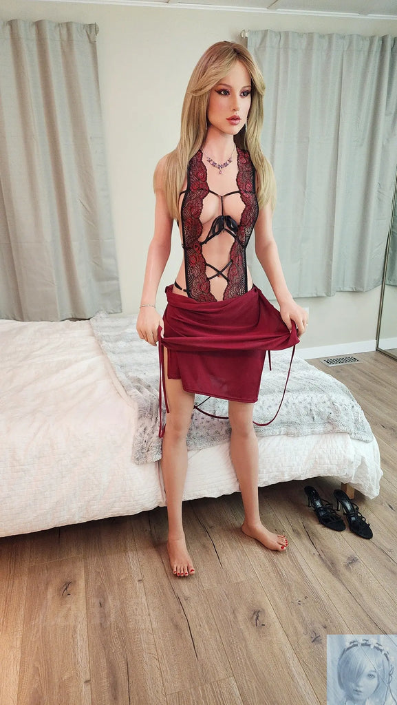 Jiusheng 168 C Cup Full Silicone Sex Doll Gina Jiusheng