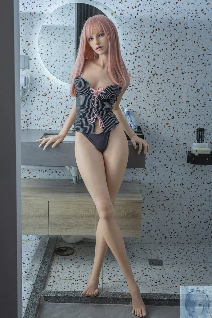 Jiusheng 168 C Cup Full Silicone Sex Doll LIsa ROS Jiusheng