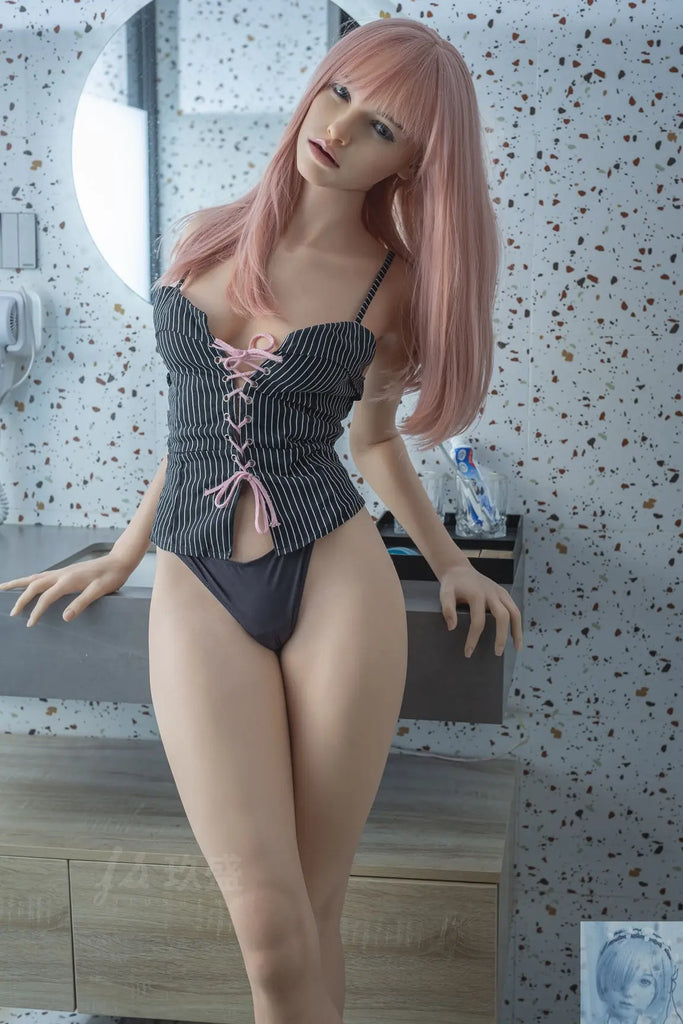 Jiusheng 168 C Cup Full Silicone Sex Doll LIsa ROS Jiusheng