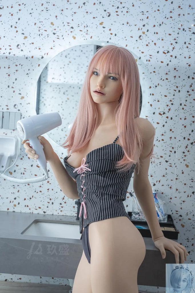 Jiusheng 168 C Cup Full Silicone Sex Doll LIsa ROS Jiusheng