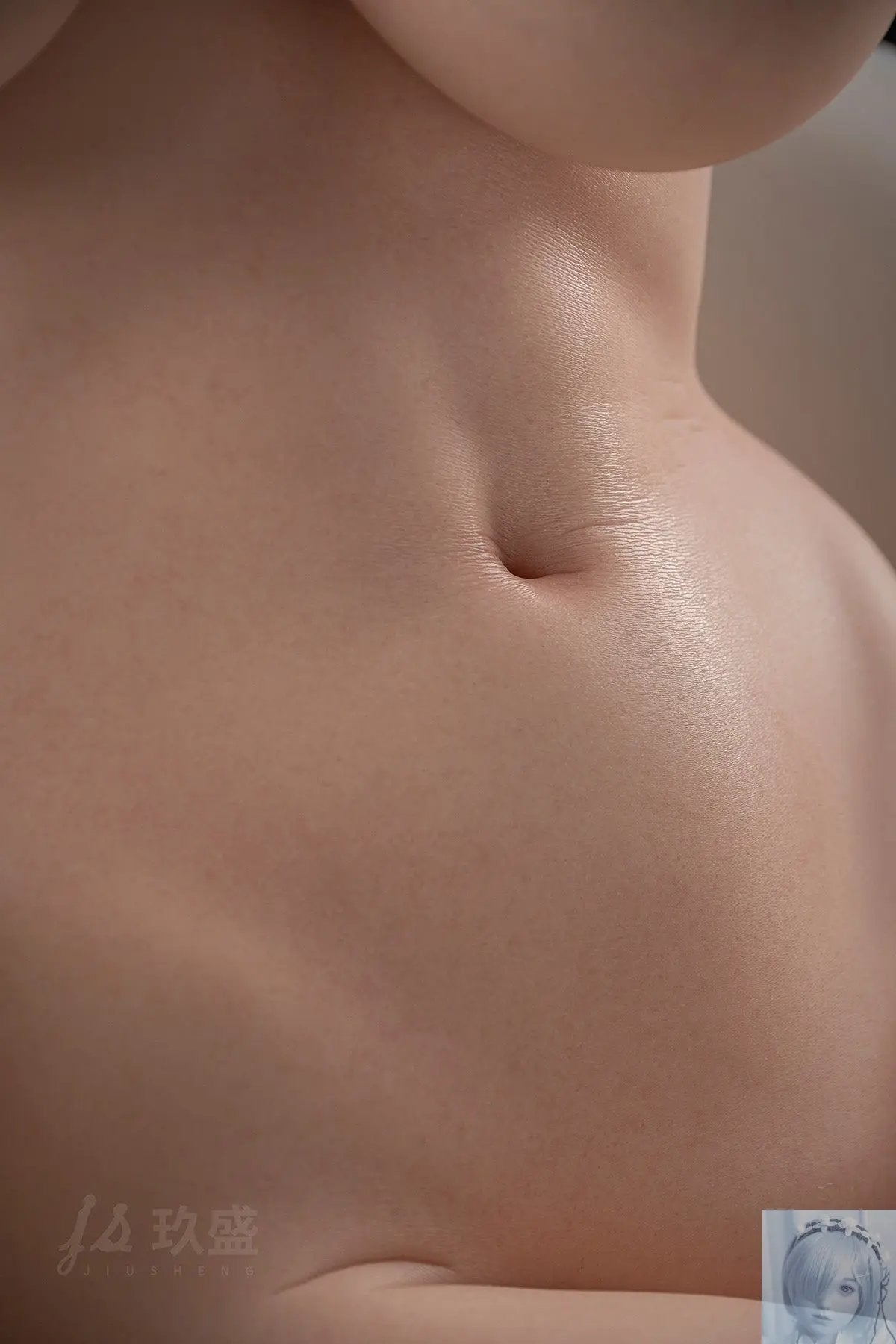 Jiusheng 99cm B Cup Full Silicone Sex Doll Torso Elara Jiusheng