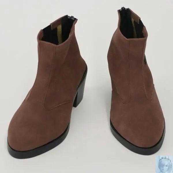 Kospley Brown Ankle Boot for 80cm to 95cm Doll Kospley