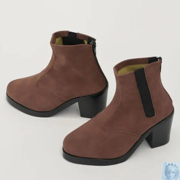 Kospley Brown Ankle Boot for 80cm to 95cm Doll Kospley