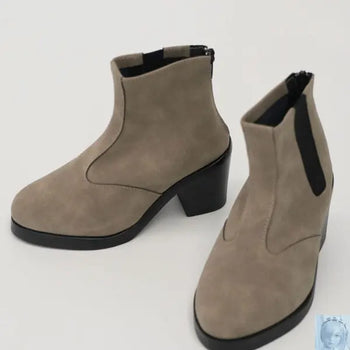 Kospley Grey Ankle Boot for 80cm to 95cm Doll Kospley