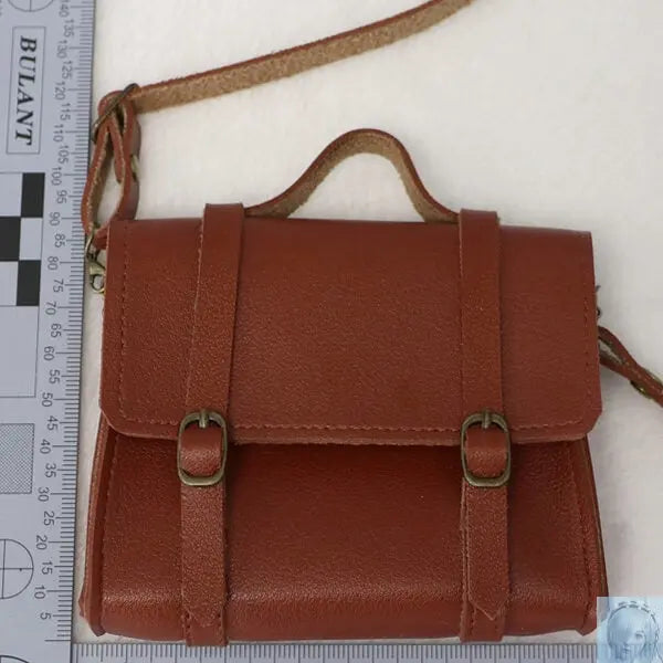 Kospley Leather Satchel Bag Brown Kospley