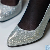 Kospley Sparling Silver Shoes for 80cm to 95cm Doll Kospley