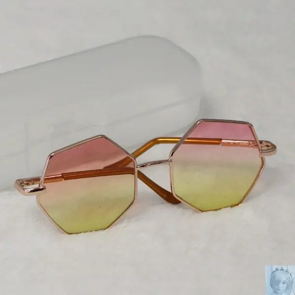 Kospley Yellow and Pink Sunglasses for 80cm to 95cm Doll Kospley