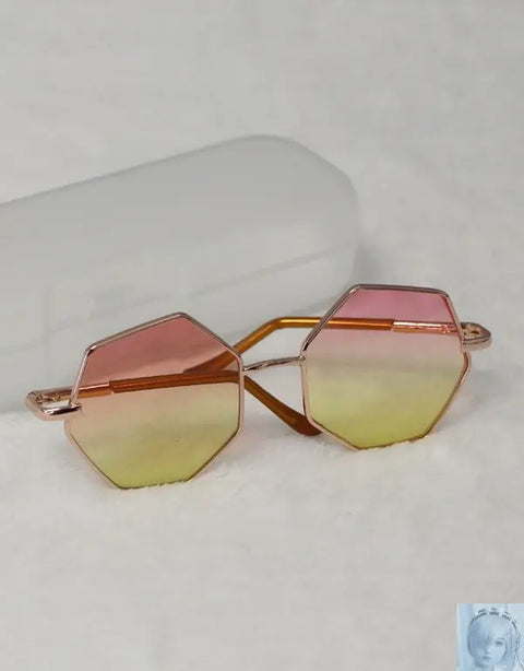 Kospley Yellow and Pink Sunglasses for 80cm to 95cm Doll Kospley