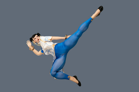 Game Lady 169cm F Cup Full Silicone Sex Doll Chun-Li Movable Jaw Costume