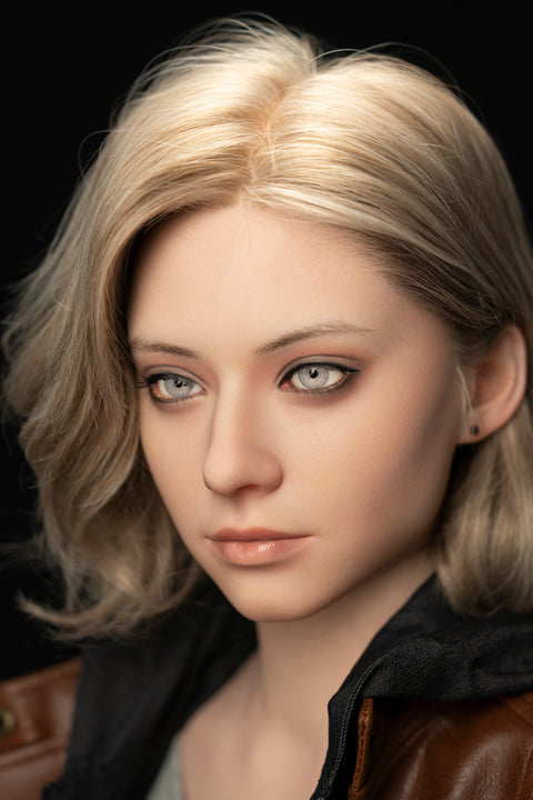 Game Lady 166cm E Cup Full Silicone Sex Doll Grace Ashcroft Movable Jaw