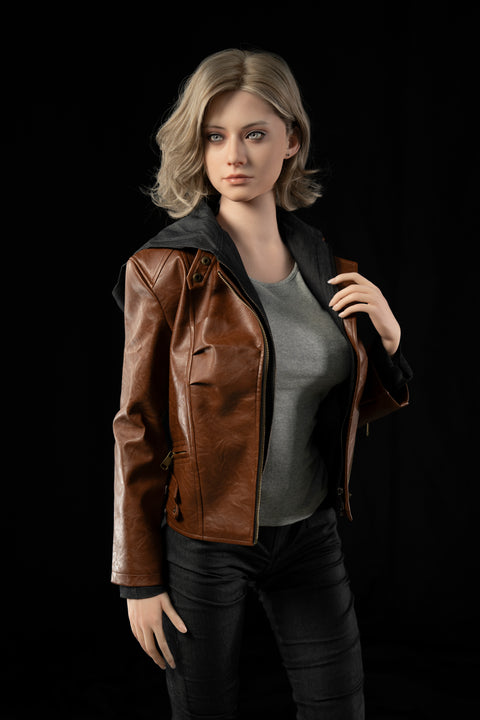 Game Lady 166cm E Cup Full Silicone Sex Doll Grace Ashcroft Movable Jaw