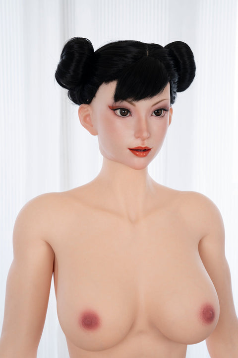 Game Lady Full Silicone 169CM F Cup Chun-Li with Movable Jaw-2