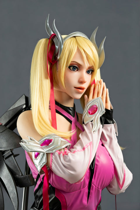 Game Lady Full Silicone 171CM G Cup Mercy with Movable Jaw