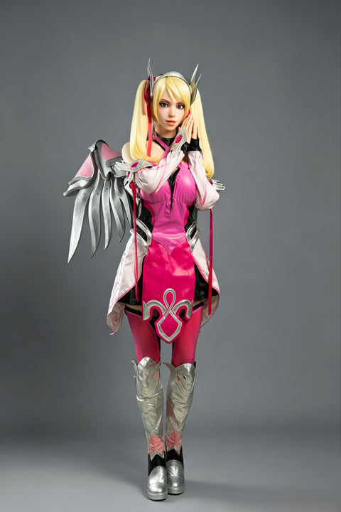Game Lady Full Silicone 171CM G Cup Mercy with Movable Jaw