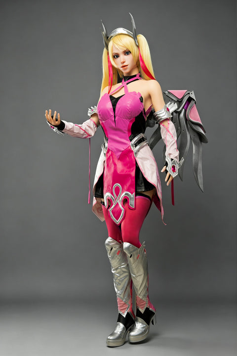 Game Lady Full Silicone 171CM G Cup Mercy with Movable Jaw