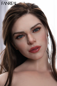 Fanreal 168cm F Cup Silicone Sex Doll Gina Fair ROS