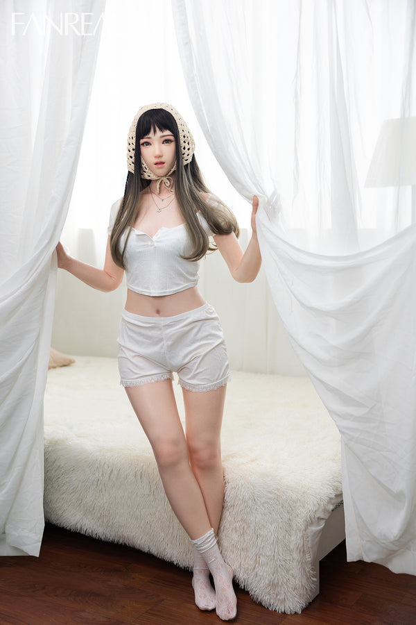 Fanreal 158cm B Cup Silicone Sex Doll Jia Fair ROS
