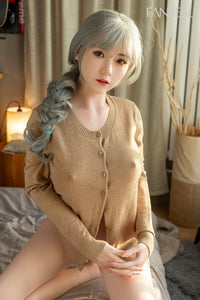 Fanreal 157cm D Cup Silicone Sex Doll Qian Fair Type 1