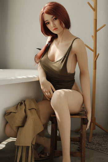 Starpery 171cm C-cup Realistic Sex Doll Meng Red Hair Starpery