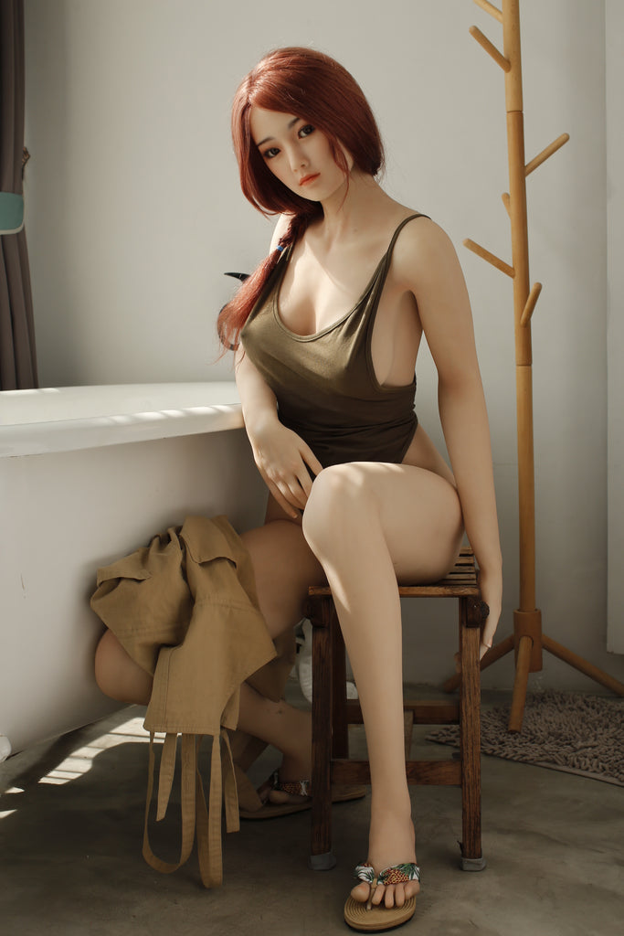 Starpery 171cm C-cup Realistic Sex Doll Meng Red Hair Starpery