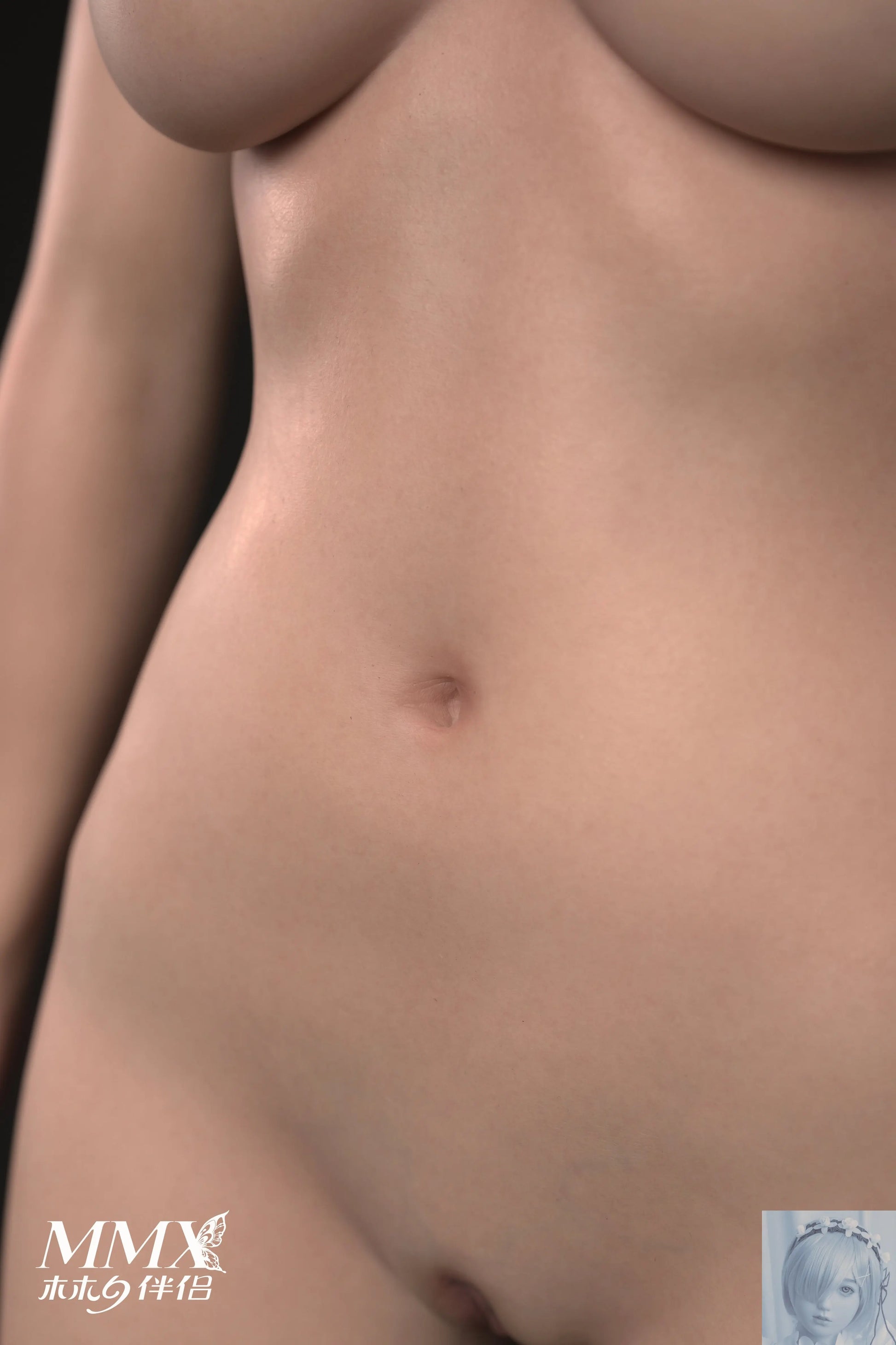 MMXDoll 153cm C Cup Full Silicone Sex Doll MengFei 2 One Piece Body MMX Doll