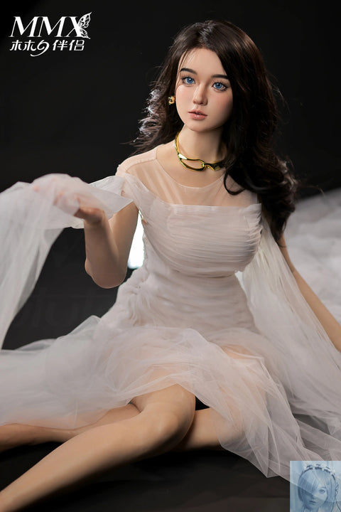MMX Doll Standard Series 163cm D Cup Silicone Sex Doll H17 Little Orange ROS Head