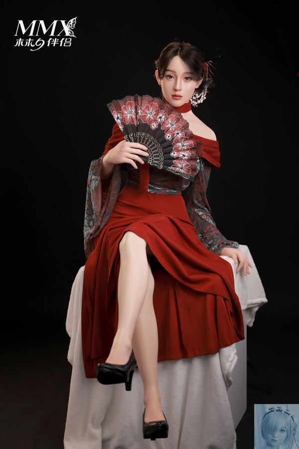 MMXDoll 163cm D Cup Full Silicone Sex Doll MenQi Enhanced Makeup MMX Doll