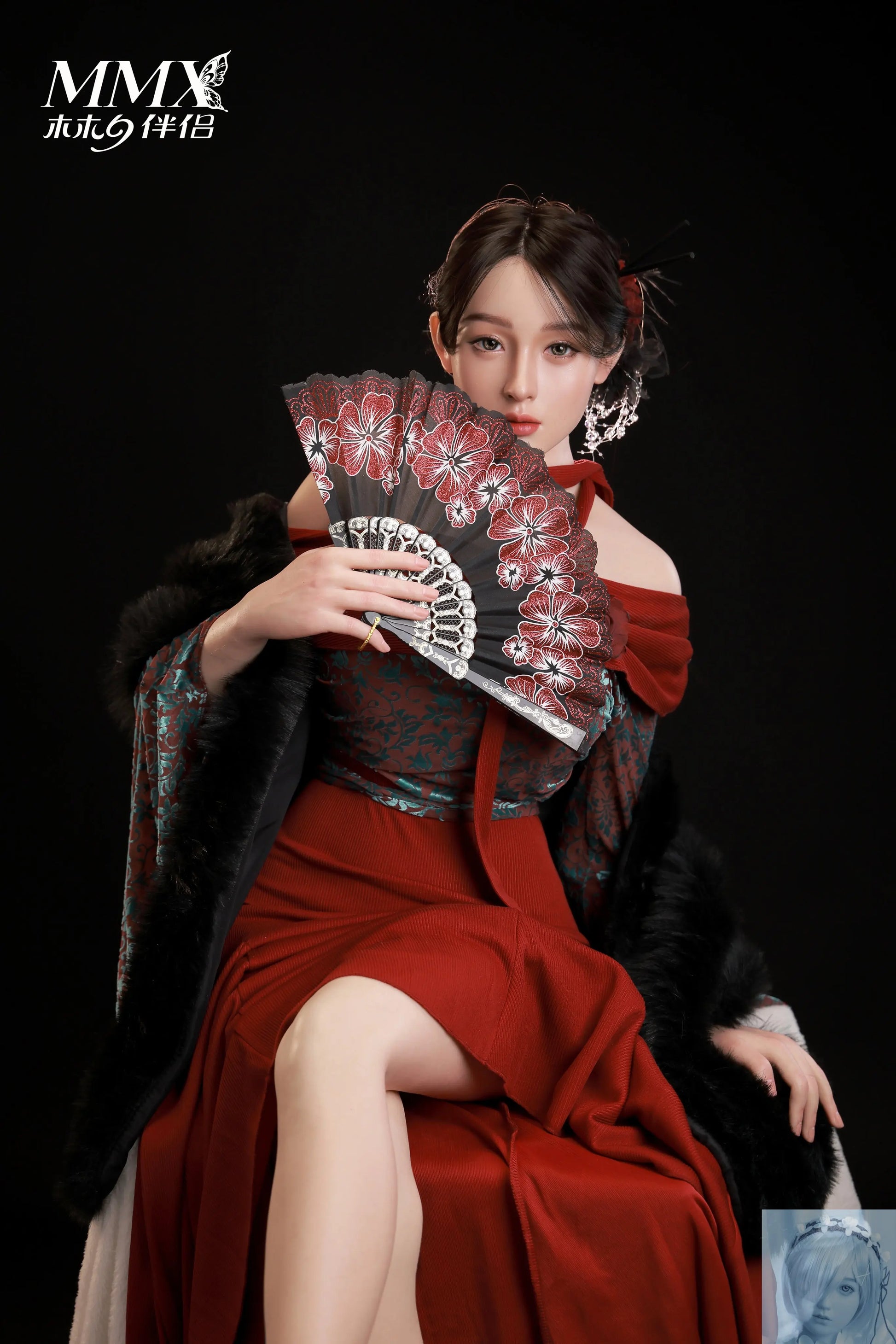 MMXDoll 163cm D Cup Full Silicone Sex Doll MenQi Enhanced Makeup MMX Doll