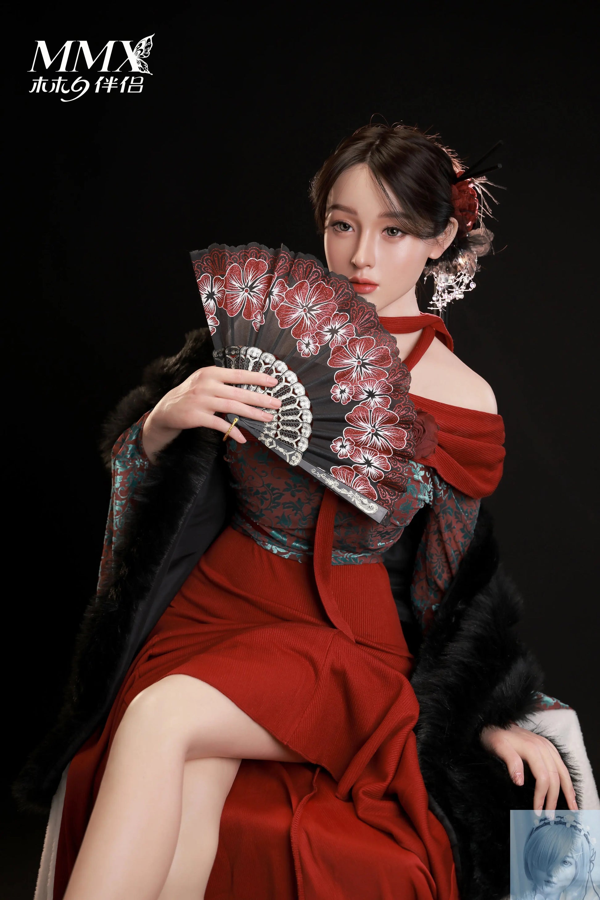 MMXDoll 163cm D Cup Full Silicone Sex Doll MenQi Enhanced Makeup MMX Doll